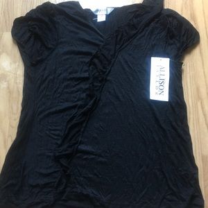 Allison Taylor black blouse